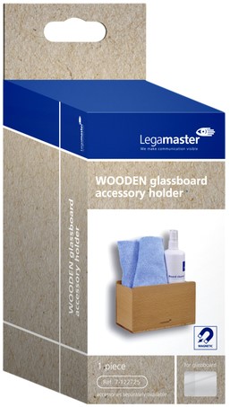 Glasbord accessoirehouder Legamaster hout-1