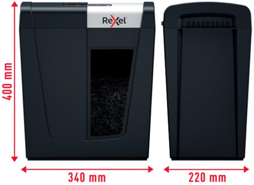 Papiervernietiger Rexel Secure MC6 snippers P5 2x15mm-3