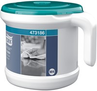 Startpakket Tork Reflex™ M4 draagbare dispenser wit/turquoise 473186-3