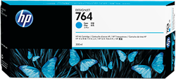 Cartridge HP 764 blauw