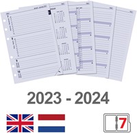 Agendavulling 2023-2024 Kalpa A5 7dagen/2pagina's