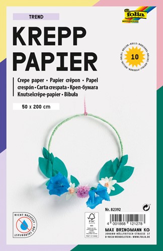 Crêpepapier Folia 50x200cm Trend 10 kleuren-2