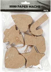 Kersthangers Creotime papier-maché