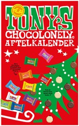 Chocolade Tony's Chocolonely Kerst big Tiny calendar 225gr assorti