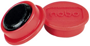 Magneet Nobo 13mm 100gr rood 10 stuks-3