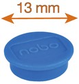 Magneet Nobo 13mm 100gr blauw 10stuks-1