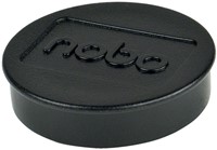 Magneet Nobo 38mm 2500gr zwart 10 stuks