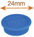 Magneet Nobo 24mm 600gr blauw 10stuks-1