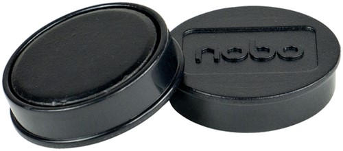 Magneet Nobo 32mm 800gr zwart 10stuks-3