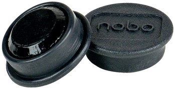 Magneet Nobo 13mm 100gr zwart 10stuks-3