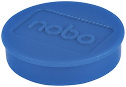 Magneet Nobo 32mm 800gr blauw 10stuks