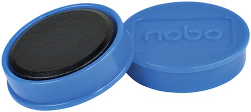 Magneet Nobo 32mm 800gr blauw 10stuks-3