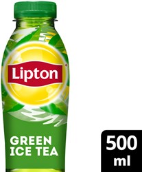 Frisdrank Lipton Ice tea green fles 0.5l
