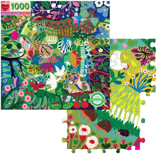 Puzzel Eeboo Bountiful Garden 1000 stuks-3