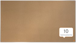 Prikbord Nobo Impression Pro widescreen 69x122cm kurk