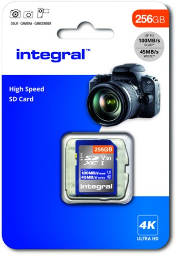 Geheugenkaart Integral SDHC-XC 256GB-2