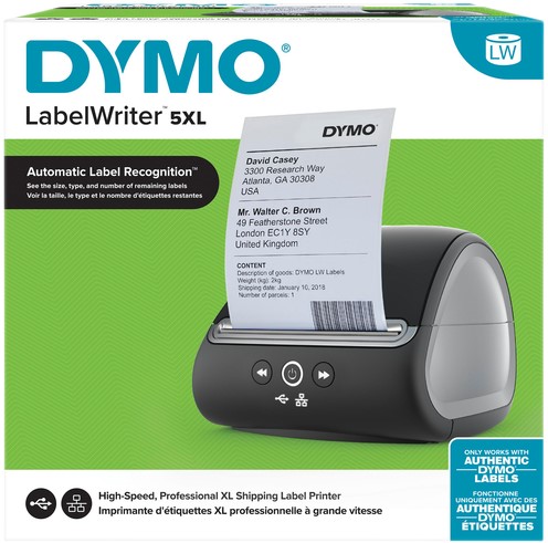 Labelprinter Dymo labelwriter 5XL breedformaat etiket-3