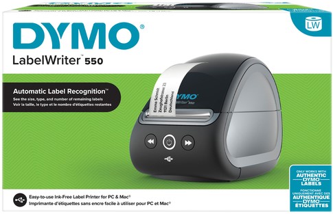 Labelprinter Dymo LabelWriter 550 desktop zwart-2