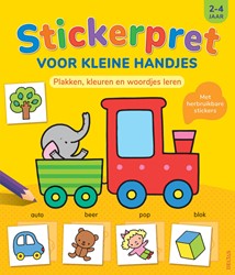 Stickerboek Deltas Stickerpret voor kleine handjes 2-4 jaar