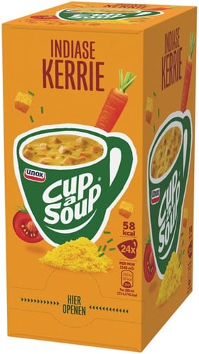 Cup-a-Soup Unox Indiase kerrie 24x140ml-1