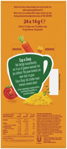 Cup-a-Soup Unox Indiase kerrie 24x140ml-2