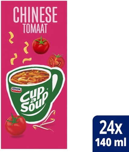 Cup-a-Soup Unox Chinese tomaat 24x140ml