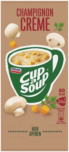 Cup-a-Soup Unox champignon crème 140ml