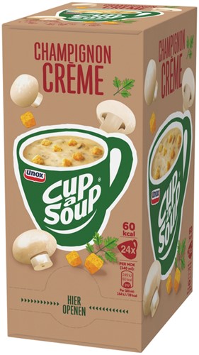 Cup-a-Soup Unox champignon crème 140ml-1