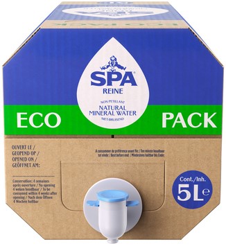 Water Spa Reine blauw Eco Pack 5 liter bij Delo