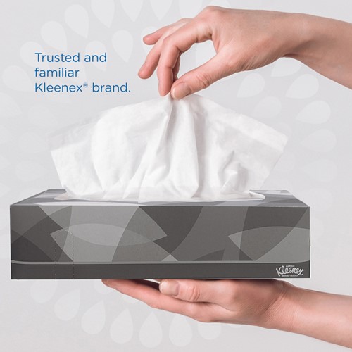 Facial tissues Kleenex 2-laags 100vel wit 8835-3