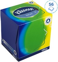 Facial tissues Kleenex kubus 3-laags 56stuks wit 8825-3