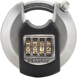 Hangslot Master Lock Excell combinatieslot staal 70mm