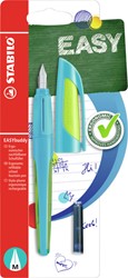 Vulpen StABILO Easybuddy rechshandig blauw/limoen blister