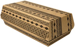 Baguettedoos Maori 21x10.7x7.5cm karton