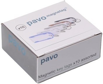 Sleutellabel Pavo magnetisch assorti-3