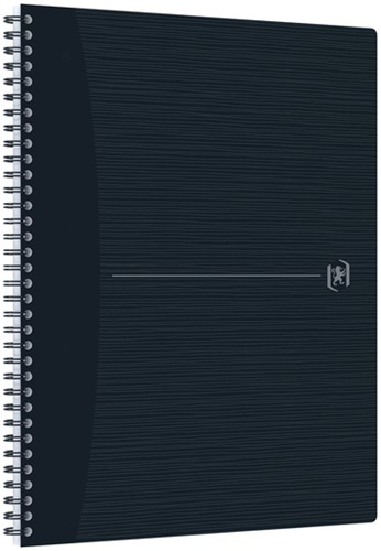 Spiraalblok Oxford Origin A4+ ruit 5x5mm 140 pagina's 80gr zwart-2