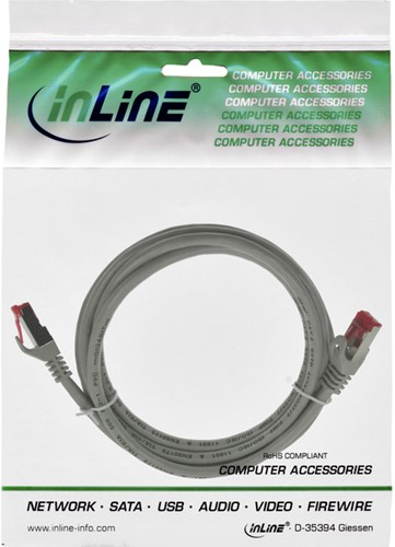 Kabel inLine patch CAT.6 S/FTP 3 meter grijs-2