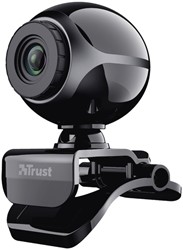 Webcam Trust Exis Zwart