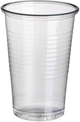 Beker Papstar 200 ml D 70.3 mm PP transparant