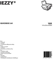 Quickbox IEZZY A4 310x230x160mm 10 stuks-3
