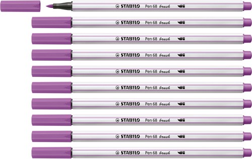 Brushstift STABILO Pen 568/60 pruimen paars-4