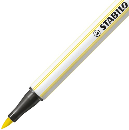 Brushstift STABILO Pen 568/24 citroen geel-2