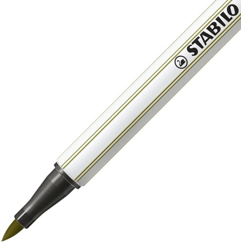 Brushstift STABILO Pen 568/37 modder groen-2