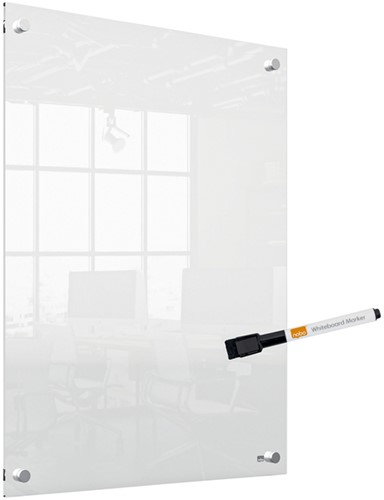 Whiteboard Nobo wand transparant acryl 600x450mm-2