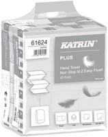 Handdoek Katrin 61624 Z-vouw Plus sneloplossend 2laags 20,3x24cm 15x160st-3