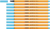 Fineliner STABILO point 88/031 fijn neon blauw-1