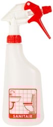 Sproeiflacon Cleaninq 600ml leeg met logo sanitair