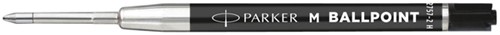 Balpenvulling Parker Eco zwart medium blister à 2 stuks-2
