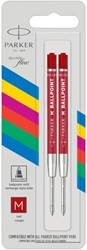 Balpenvulling Parker Economic rood medium