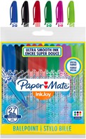 Balpen Paper Mate Inkjoy 100 Wrap set à 6 kleuren 27 stuks-2